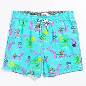 Party Pants Beerlieve Mint Board Shorts XXL